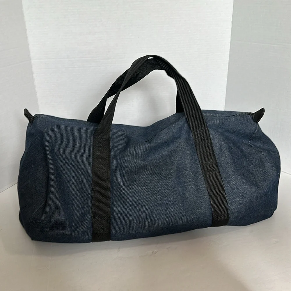 Swift Denim denim duffel bag NWOT
